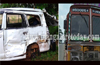 Two killed as truck rams into Innova car near Mudigere